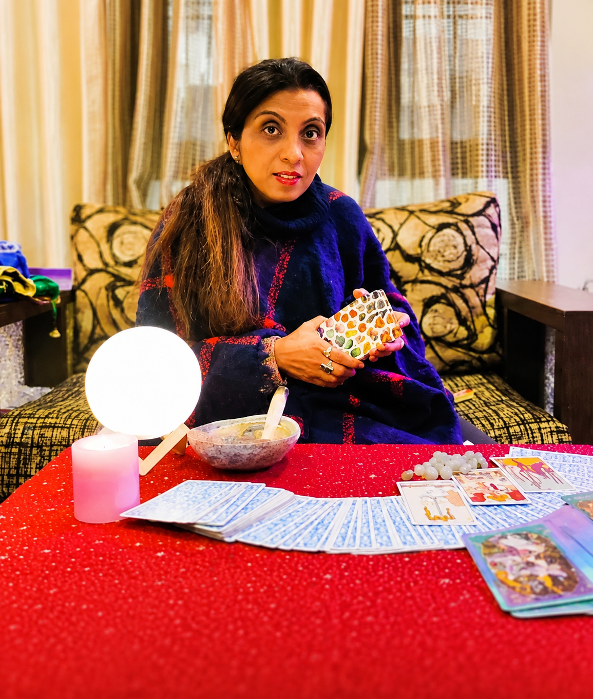 "You are the Secret. Let Tarot Explore you'"
