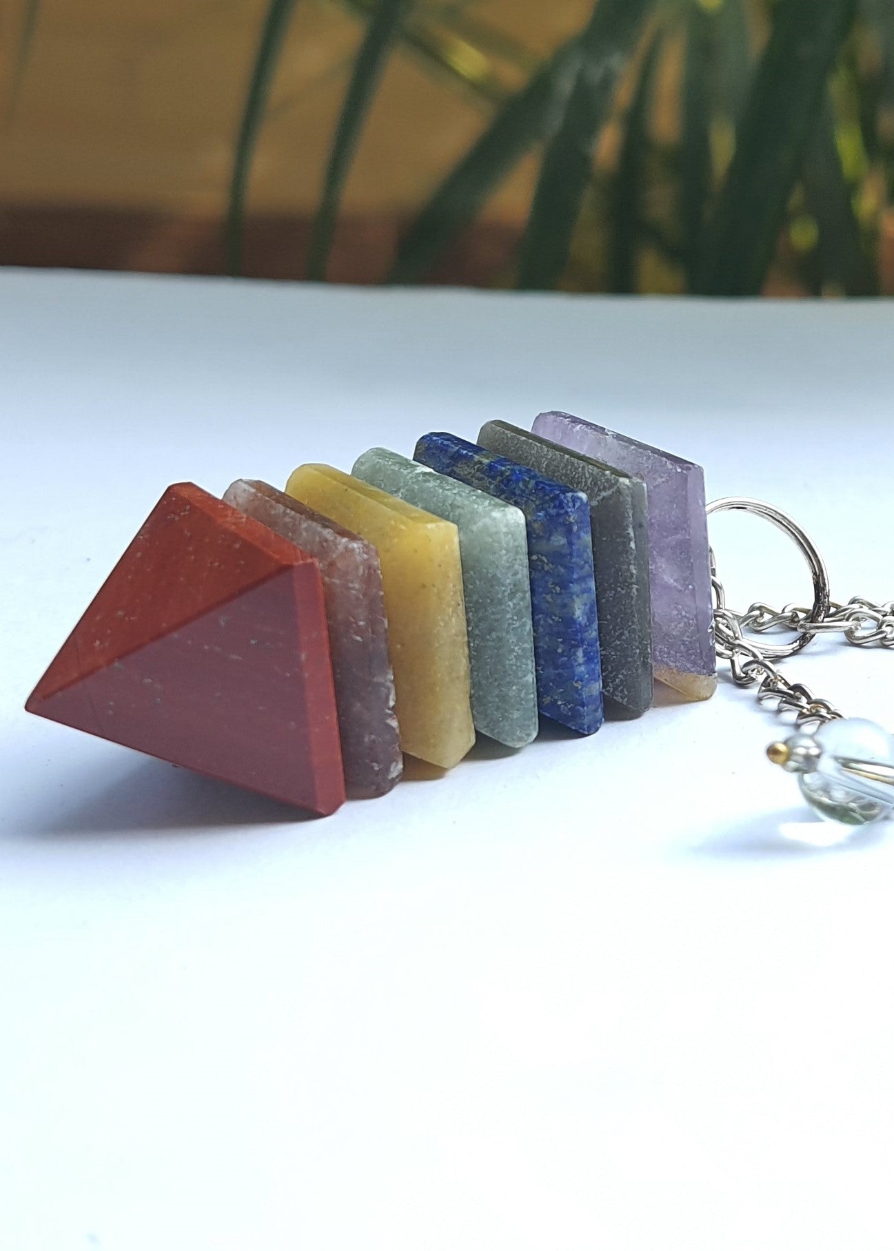 7 Chakra Pyramid Pendulum