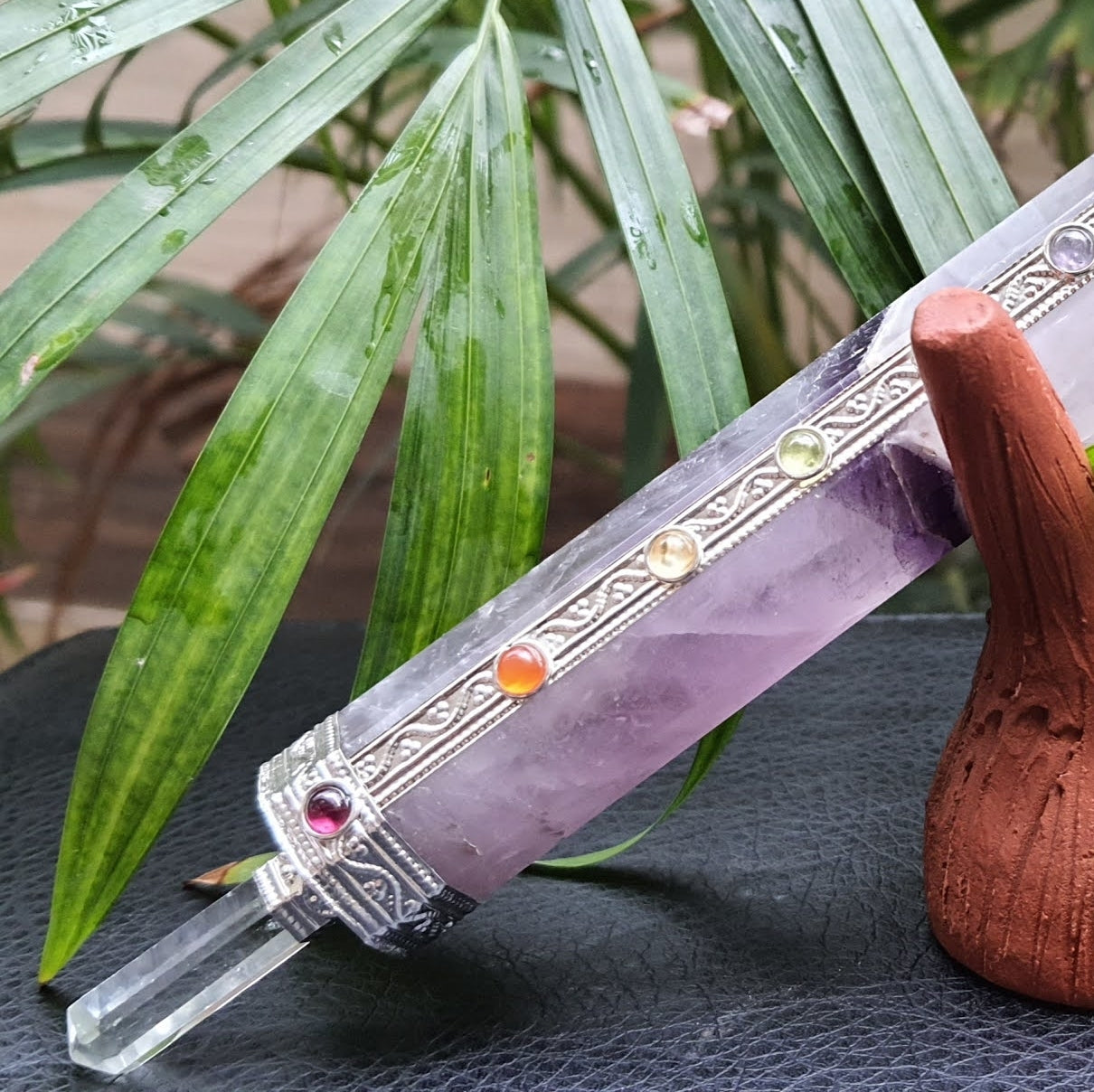 Amethyst Healing Wand