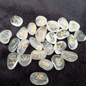 Clear Quartz Rune (Set)