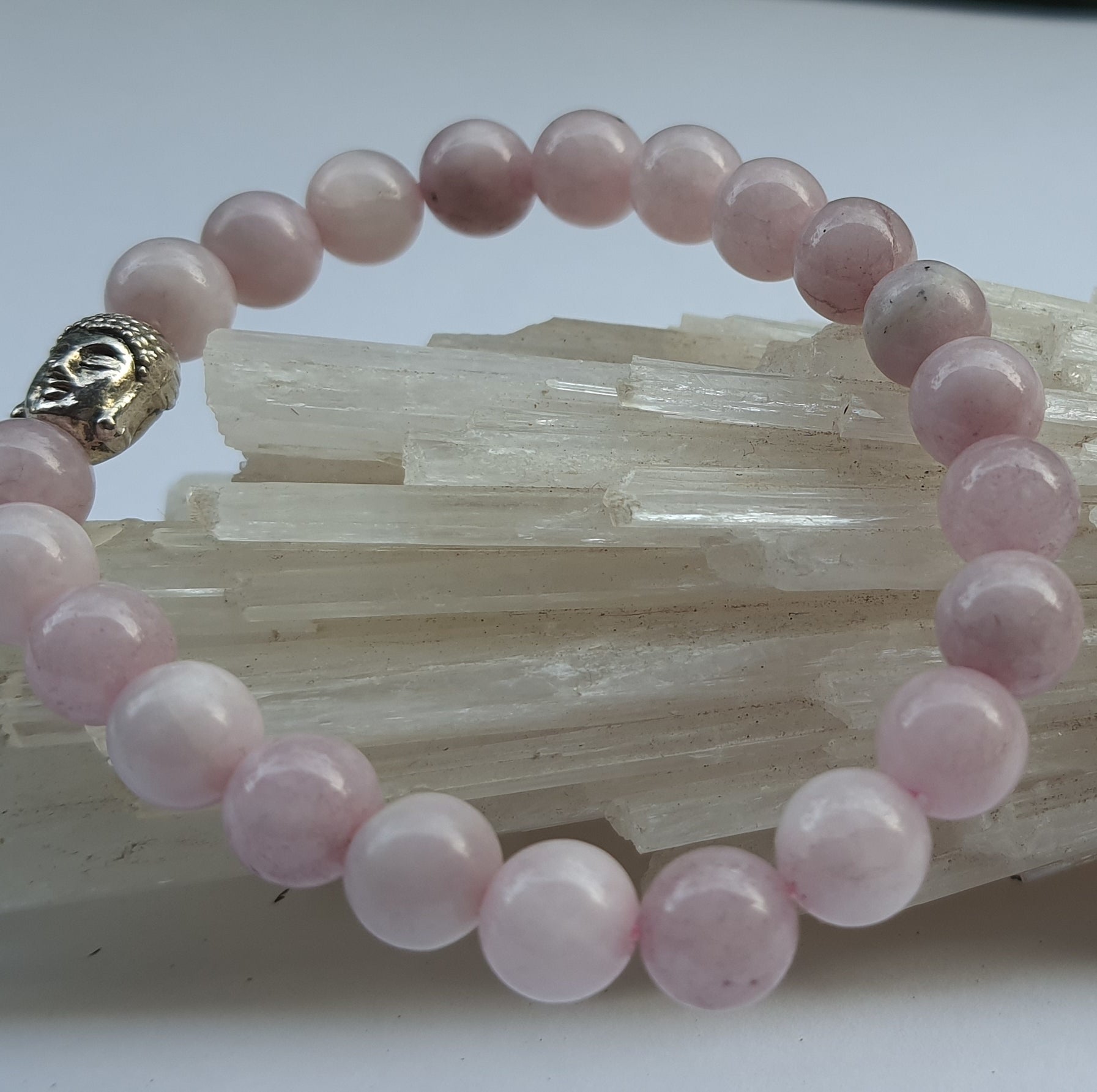 Kunzite Bracelet for empathy and compassion  The Rock Crystal Shop