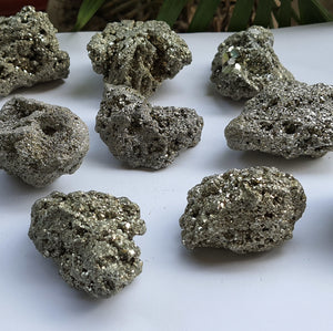 Peru Pyrite Raw - A1 (per piece)