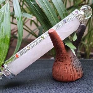 Rose Quartz Healing Wand