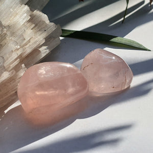 Rose Quartz Tumbles (Set of 4)